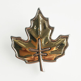 Maples  leaves brooch