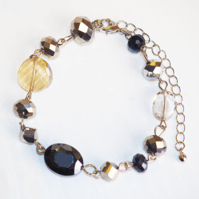 Crystal Rock Bracelet