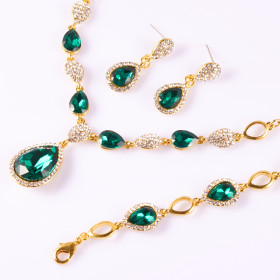 Crystal Teardrop 3 pcs sets