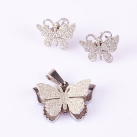 Stainless Steel Small Butterfly Set
