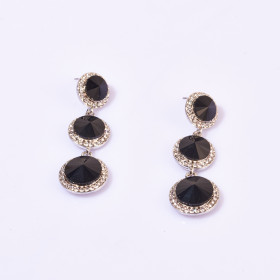 Crystal Link Earrings