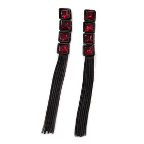 Long Square with Tassle Earrings