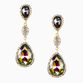 Classy Teardrop Volcano Earrings