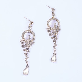 Crystal Pierced Earring